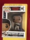 Funko Pop! Stranger Things Ghostbuster Lucas #548 Vinyl Figure See Photos