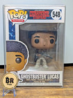 Funko POP! Television Stranger Things Ghostbuster Lucas #548 w/Pop Protector