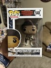 Funko Pop! Stranger Things Ghostbusters Lucas Sinclair #548 Vaulted