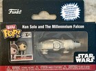 Funko Bitty POP! Rides: Star Wars HAN SOLO & MILLENIUM FALCON. New & Sealed Box