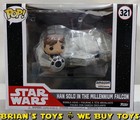 Funko Pop Star Wars Han Solo in the Millennium Falcon Bobble Head Figure #321 NR