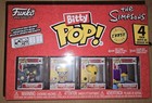 The Simpsons Bitty Pop feat Bartman 1/6 Ultra Chase Scratchy Grandpa Lisa Sealed