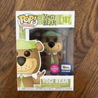 Funko Pop! Vinyl: Yogi Bear - (Flocked) - Gemini Collectibles (Exclusive) #187