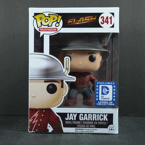 Funko Pop Jay Garrick 341 The Flash TV Legion Of Collectors Exclusive Not Mint