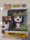 SNOOPY FUNKO POP "RARE" #1553 WITH BEAGLE SCOUTS Fantastic Condition