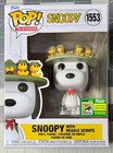 Funko Pop! Television Charlie SNOOPY BEAGLE SCOUTS #1553 SDCC Exclusive Sticker