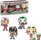 Funko Pop Heroes DC Christmas Superman / Batman / The Joker / Harley Quinn New