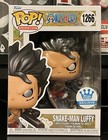 FUNKO POP! ONE PIECE: #1266 SNAKE-MAN LUFFY (METALLIC) FUNKO SHOP EXCLUSIVE