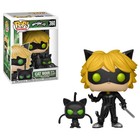 🔥Funko Pop! Anima: Miraculous - CAT NOIR WITH PLAGG  #360 VAULTED PROTECTOR🔥