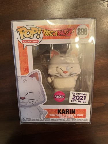 Funko Pop! Dragon Ball Z Karin Flocked Karin Exclusive #896 Funimation 2021