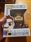 Funko Pop! Hello Neighbor THE NEIGHBOR WITH AXE AND ROPE #262 GAMESTOP READ