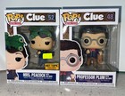 Funko Pop! - Hasbro - Professor Plum w/ Rope #48 and Mrs.Peacock w/ knife #52