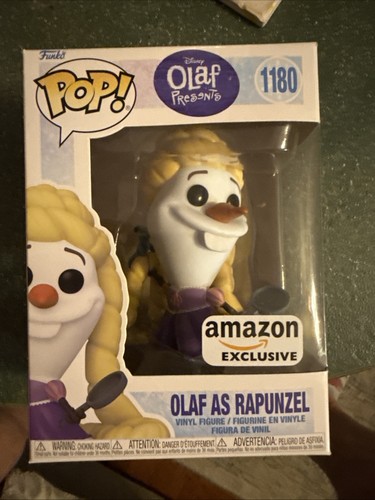 Funko POP Disney: Olaf Presents Olaf as Rapunzel Amazon Exclusive