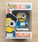 Funko Pop Rocks BTS + Minions Jung Kook Minion #424 + Free Protector