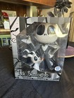 Super Deluxe Jack Skellington And Zero Glitter Limited NBC Funko Shop Exclusive
