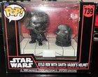 Funko Pop Deluxe Moment Star Wars - Kylo Ren w/ Darth Vader's Helmet Figure