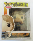 FUNKO POP ROCKS #119 THE POLICE STEWART COPELAND DRUMMER FIGURE & FREE CASE NIB