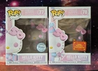 2 Funko POP! Hello Kitty #77 #78  50th Anniversary Special Ed  Asia Pacific Excl