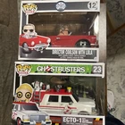 2 Funko Pops!! Director Coulson W/Lola,Ghostbusters ECTO-1 W/Jillian Holtzmann￼