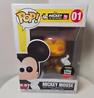 2019 Funko POP! Disney 90th Anniversary Red & Orange Mickey Mouse Funko Shop Exc