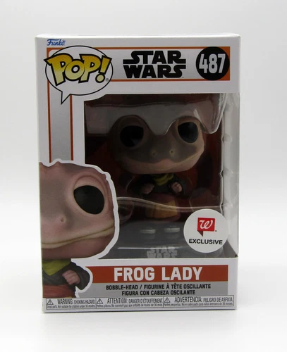 2021 Funko POP Star Wars The Mandalorian Frog Lady #487 Walgreens W/ Protector