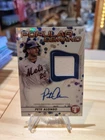 2023 Topps Pristine Baseball Pete Alonso Popular Demand Relic Auto Card #DPAR-PA