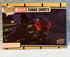 😮 2023 Upper Deck Funko Pop Marvel Insert - Funko Shorts Red Skull #S-23 SP