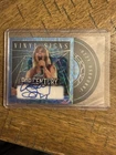 2025 Leaf Metal Pop Century OZZY OSBOURNE Vinyl Signs Auto Blue Scope 1/1.