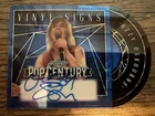 2025 Leaf Metal Pop Century OZZY OSBOURNE Vinyl Signs Auto Blue 1/1