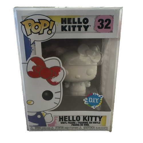 Funko Pop! Sanrio Hello Kitty DIY #32 Unpainted Vinyl