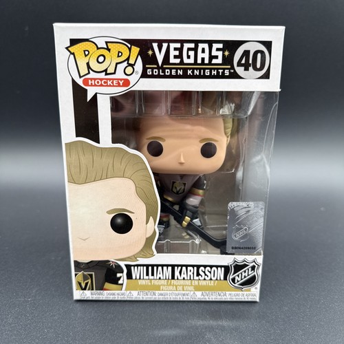Funko Pop Vinyl Hockey Vegas Golden Knights William Karlsson #40 Rare Grey!