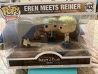 EREN MEETS REINER FUNKO POP! #1432, ATTACK ON TITAN,EXC. COND/ FREE POSTAGE!!!!!