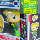 Funko Pop! Retro Toys G.I. Joe Serpentor #107 Limited Edition Figure w/Protector
