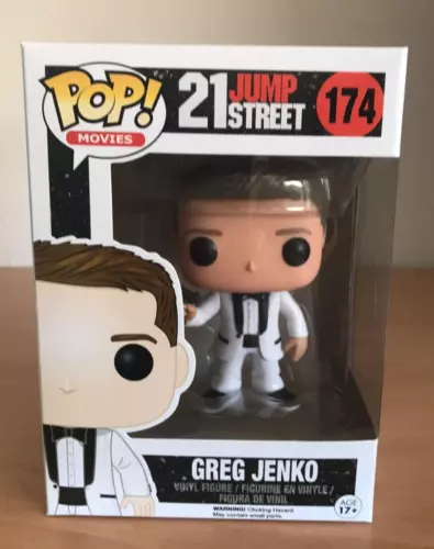 21 Jump Street: Greg Jenko #174 Funko Figure + POP Protector * NEW *