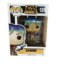 Funko Pop! Star Wars Rebels #135 Sabine Wren Funko Shop Exclusive With Protector