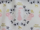 2/100%cotton Standard PIllowcases hm w/Disney's MARY POPPINS new movie print NEW