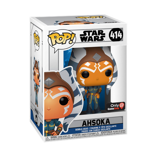 Funko POP! Star Wars The Clone Wars Ahsoka #414 GameStop Exclusive Vinyl Figure