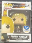 Funko Pop Attack on Titan  Armin Arlelt #237 FYE Exclusive + pop protector anime