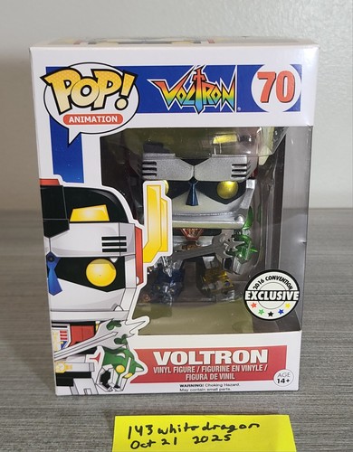 Funko Pop! Voltron - #70 Voltron - Metallic (2016 Convention Ex) - New/Vaulted