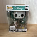 Funko PopDisney Jack Skellington with Zero #809 10 in