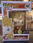 Funko Pop Glow in the Dark Super Saiyan 3 Goku #492 Gamestop Exclusive