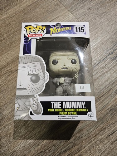 Funko Pop Vinyl Universal Studios Monsters - The Mummy #115 (Vaulted 2014) NIB