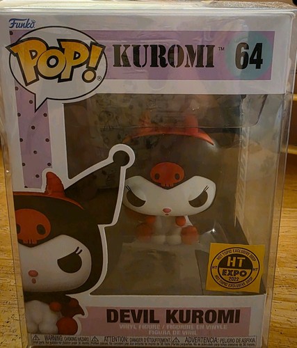 Funko Pop! Vinyl Kuromi Devil Kuromi #64 HT Expo 2022 Exclusive Figure