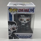 Funko Pop! Marvel Civil War RARE VAULTED - Crossbones (Battle Damage) #140