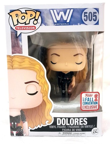 Funko Pop! Westworld #505 Dolores 2017 Fall Convention Exclusive Vaulted