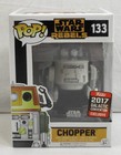 Funko Pop Star Wars CHOPPER Rebels #133 MIB 2017 Galactic Convention Exclusive