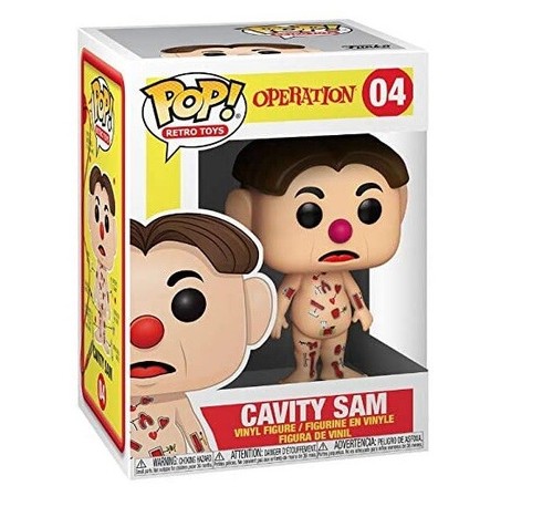 Pop! Hasbro Operation Game Cavity Sam #04 Vinyl Figure by Funko