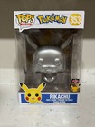Funko POP! Pokemon: 10” Silver Metallic Pikachu #353 Target Con Exclusive