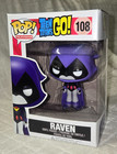 Funko POP Teen Titans Go RAVEN 108 Vinyl Figure Original Vaulted Retired DC