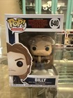 Funko Pop! Billy #640 Stranger Things w/ Protector MINT!